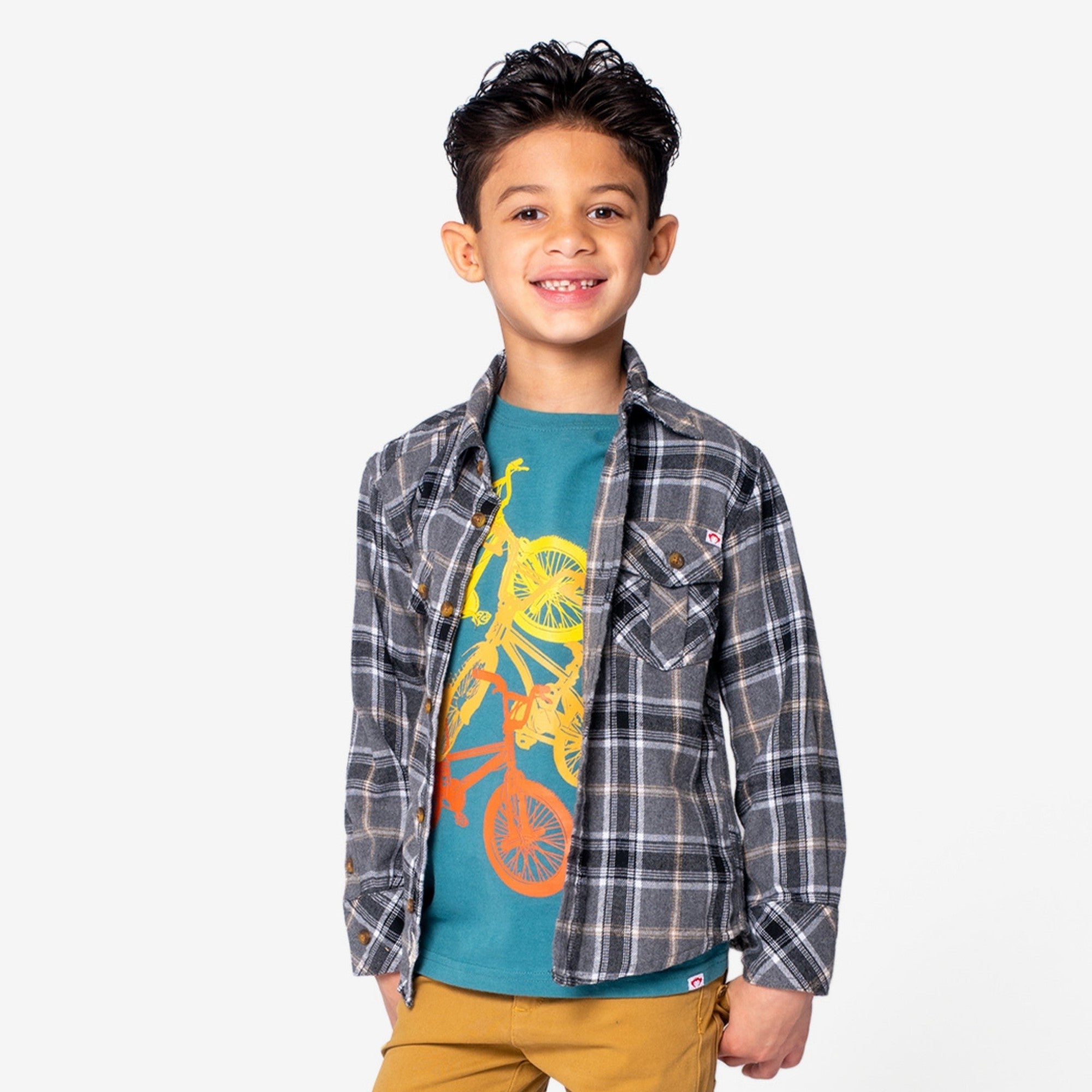 Boy Wearing a Boys Shirt from Appaman Boys Clothing