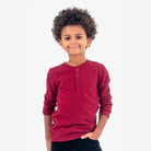 Appaman Best Quality Kids Clothing Allday Henley | Chili Pepper