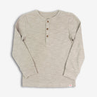 Appaman Best Quality Kids Clothing Allday Henley | Taupe