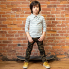 Appaman Best Quality Kids Clothing Bottoms Skinny Twill Pants | Camo