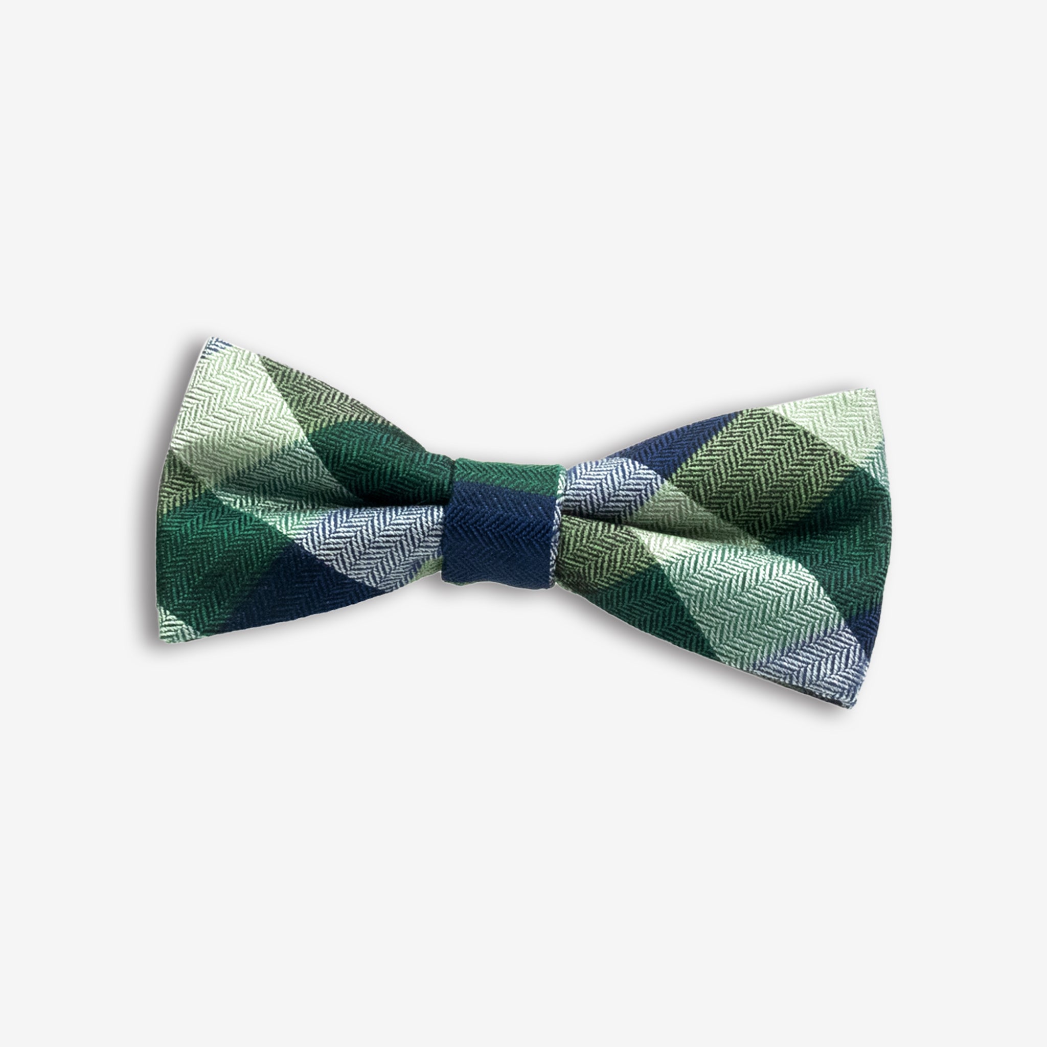 Appaman Best Quality Kids Clothing Bow Tie | Navy/Green Gingham