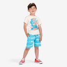 Appaman Best Quality Kids Clothing Boys Bottoms Camp Shorts | Sea Stripe