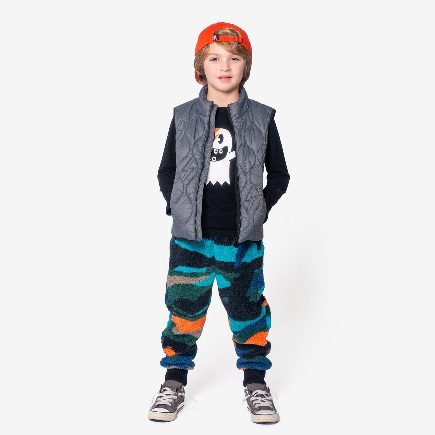 Appaman Best Quality Kids Clothing Boys Bottoms Highland Sweatpants | Autumn Sunset