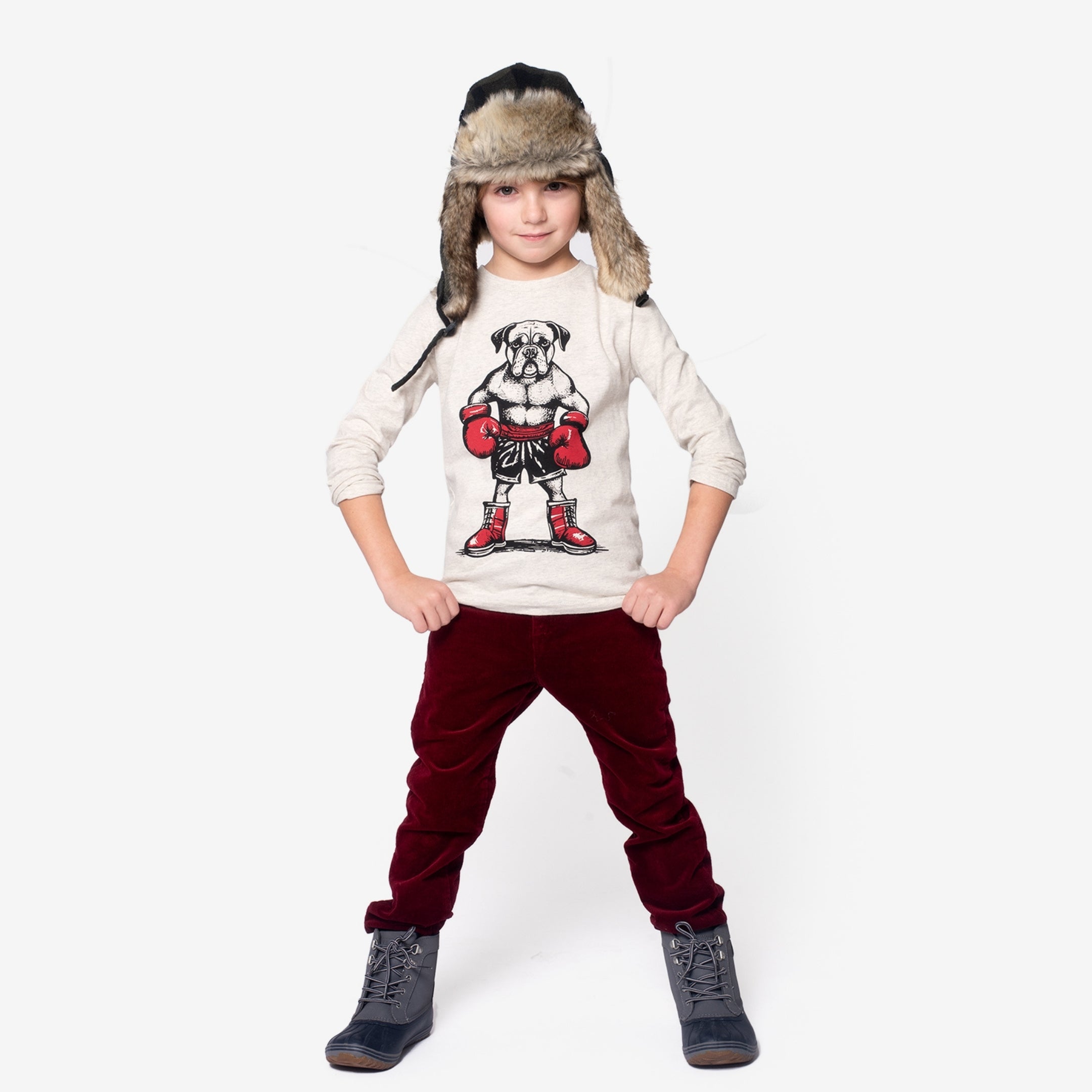 Appaman Best Quality Kids Clothing Boys Bottoms Skinny Cords | Brick Red