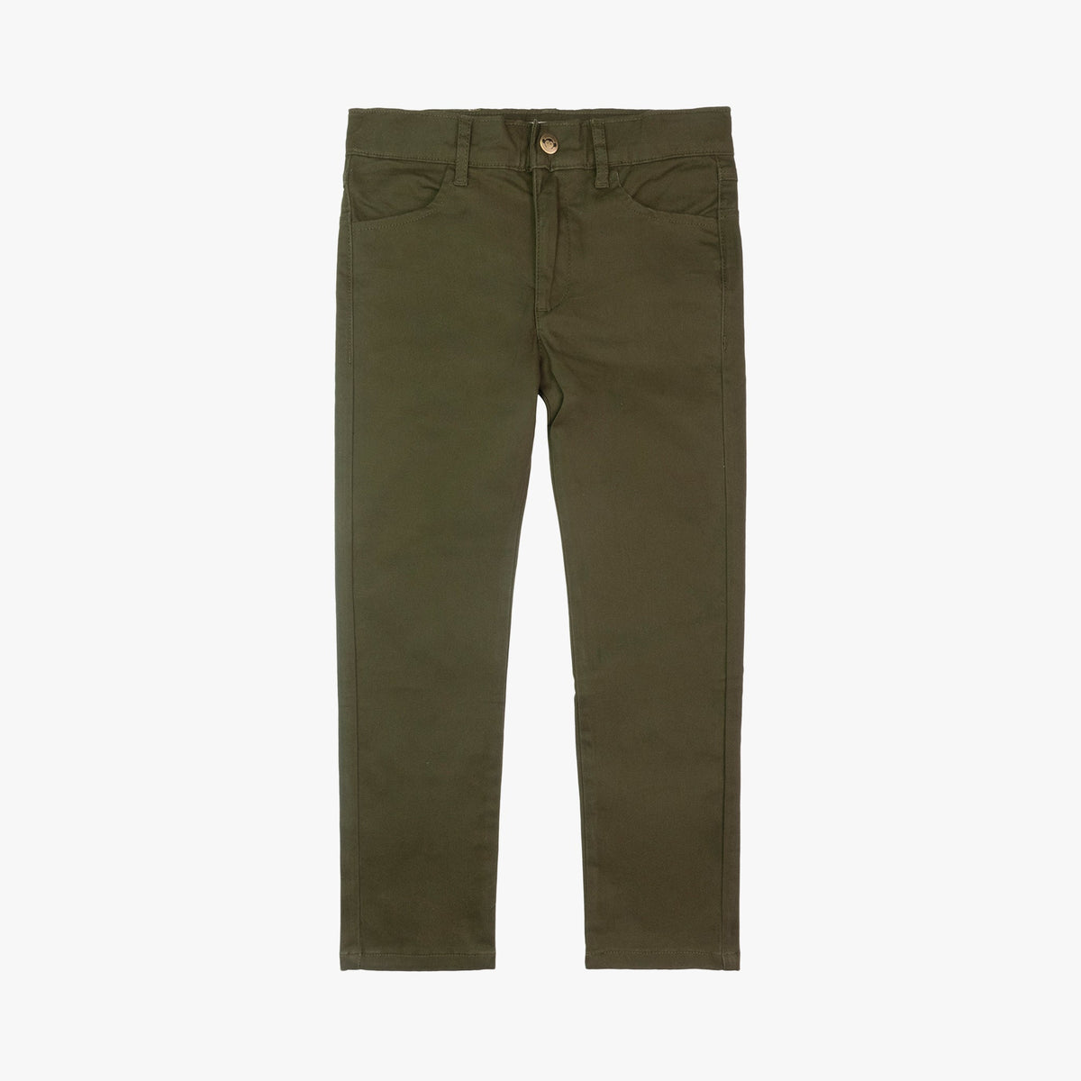 Skinny Twill Pants | Military Olive – APPAMAN