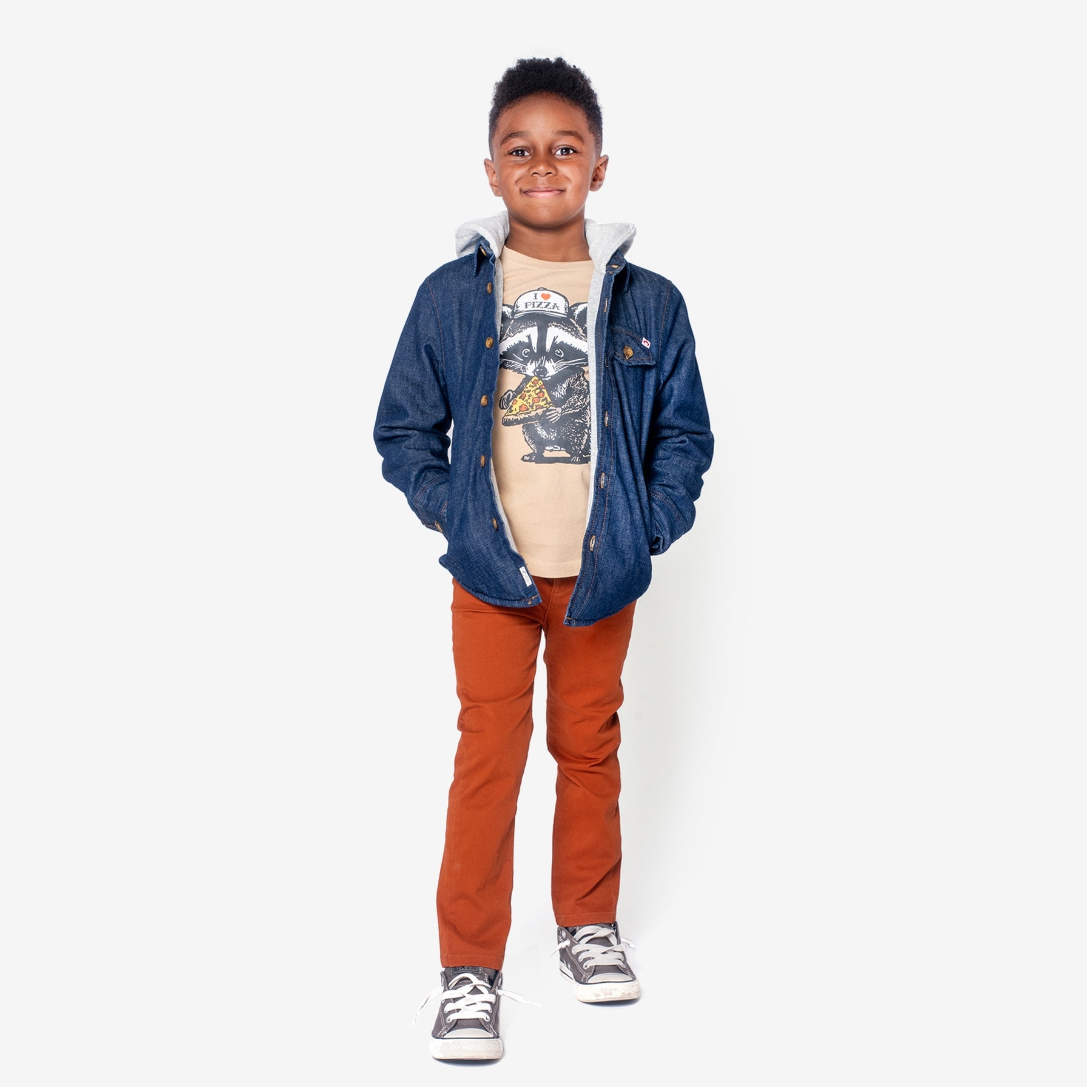 Appaman Best Quality Kids Clothing Boys Bottoms Skinny Twill Pants | Terracotta