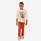 Appaman Best Quality Kids Clothing Boys Bottoms Skinny Twill Pants | Terracotta