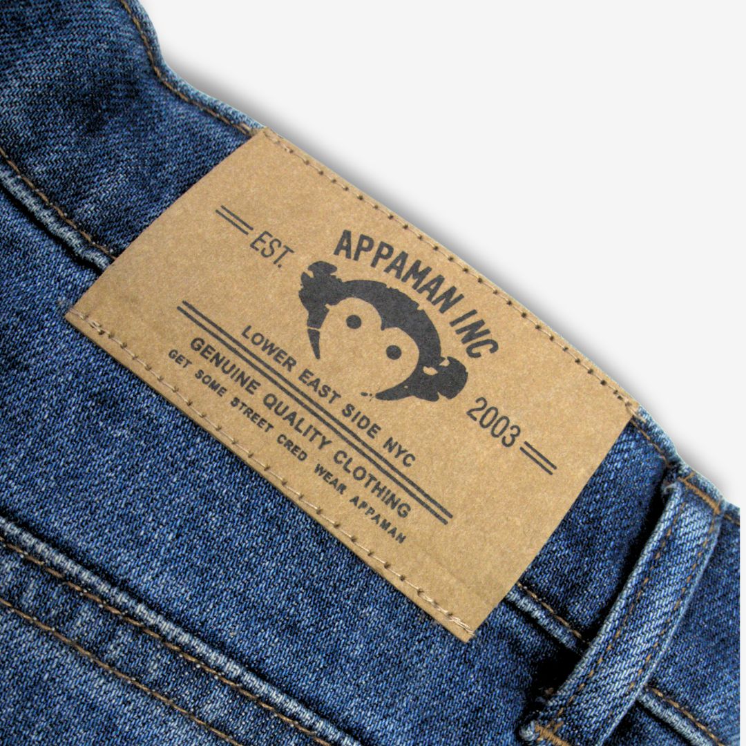 Appaman Best Quality Kids Clothing Boys Bottoms Slim Leg Denim | Medium Wash