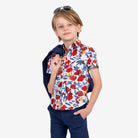 Appaman Best Quality Kids Clothing Boys Fine Tailoring Day Party Shirt | White Rose