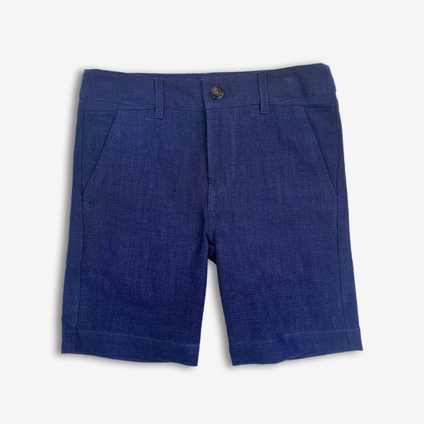 Appaman Best Quality Kids Clothing Boys Fine Tailoring Trouser Shorts | Dark Navy