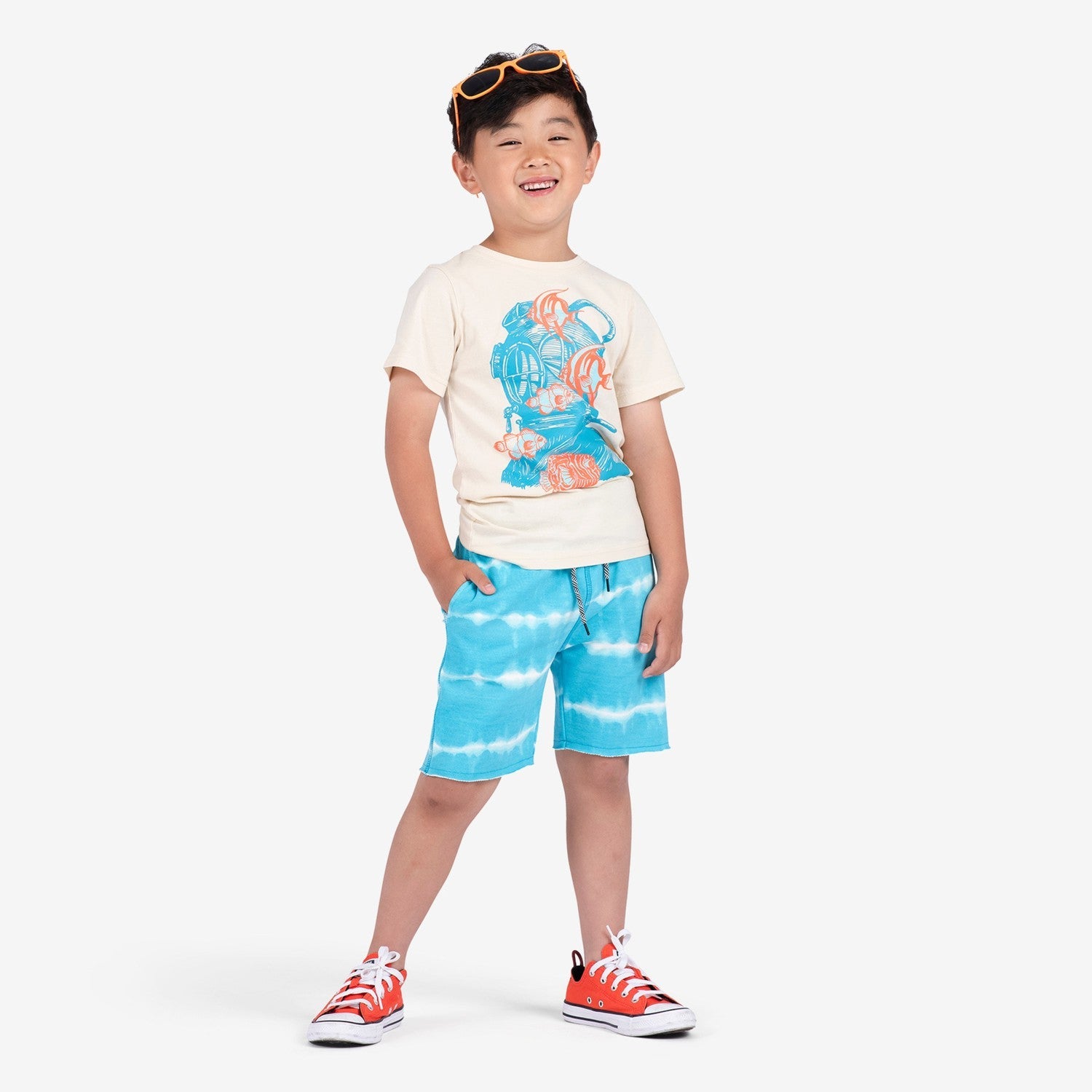 Appaman Best Quality Kids Clothing Boys Graphic Tee Graphic Tee | Deep Sea Diver