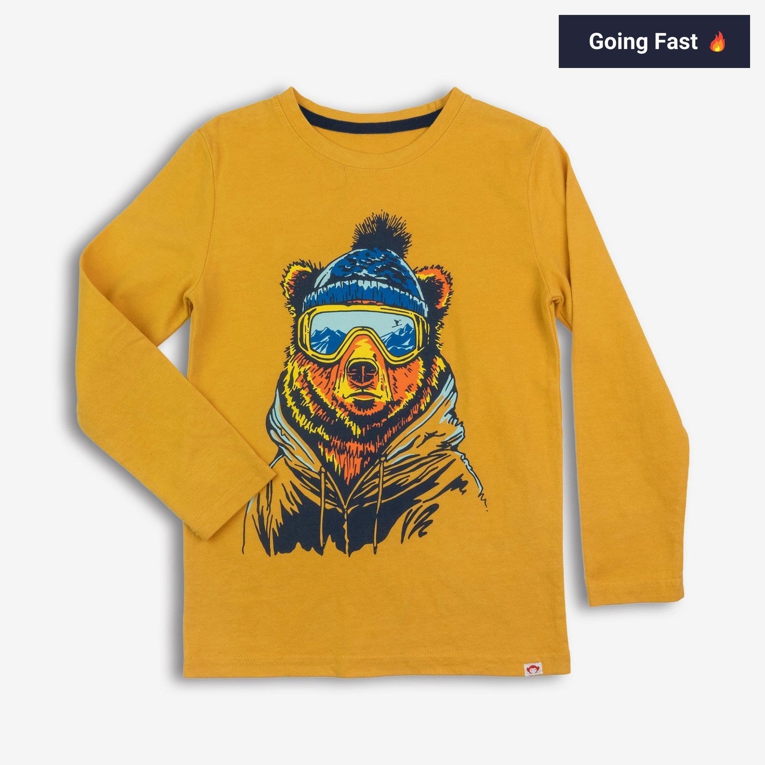 Appaman Best Quality Kids Clothing Boys Graphic Tee Graphic Tee | Ski Bear