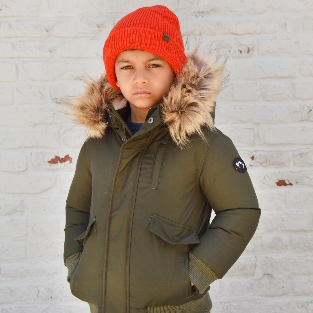 Appaman Best Quality Kids Clothing Boys Outerwear City Transit Coat | Military Olive