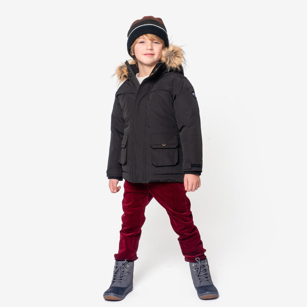 Appaman Best Quality Kids Clothing Boys Outerwear Denali Down Coat | Black