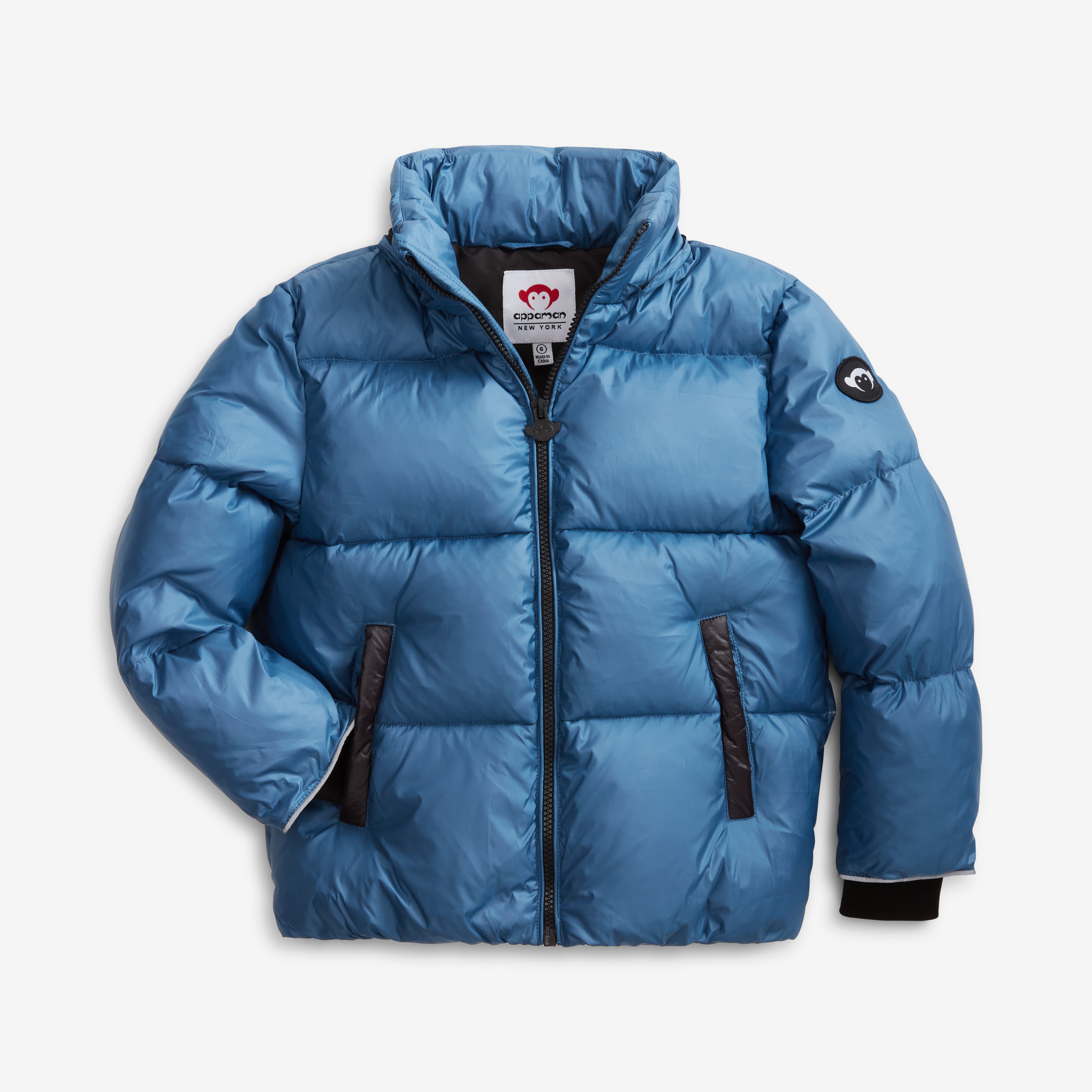 Appaman Best Quality Kids Clothing Boys Outerwear Park Ave Puffer | Light Blue