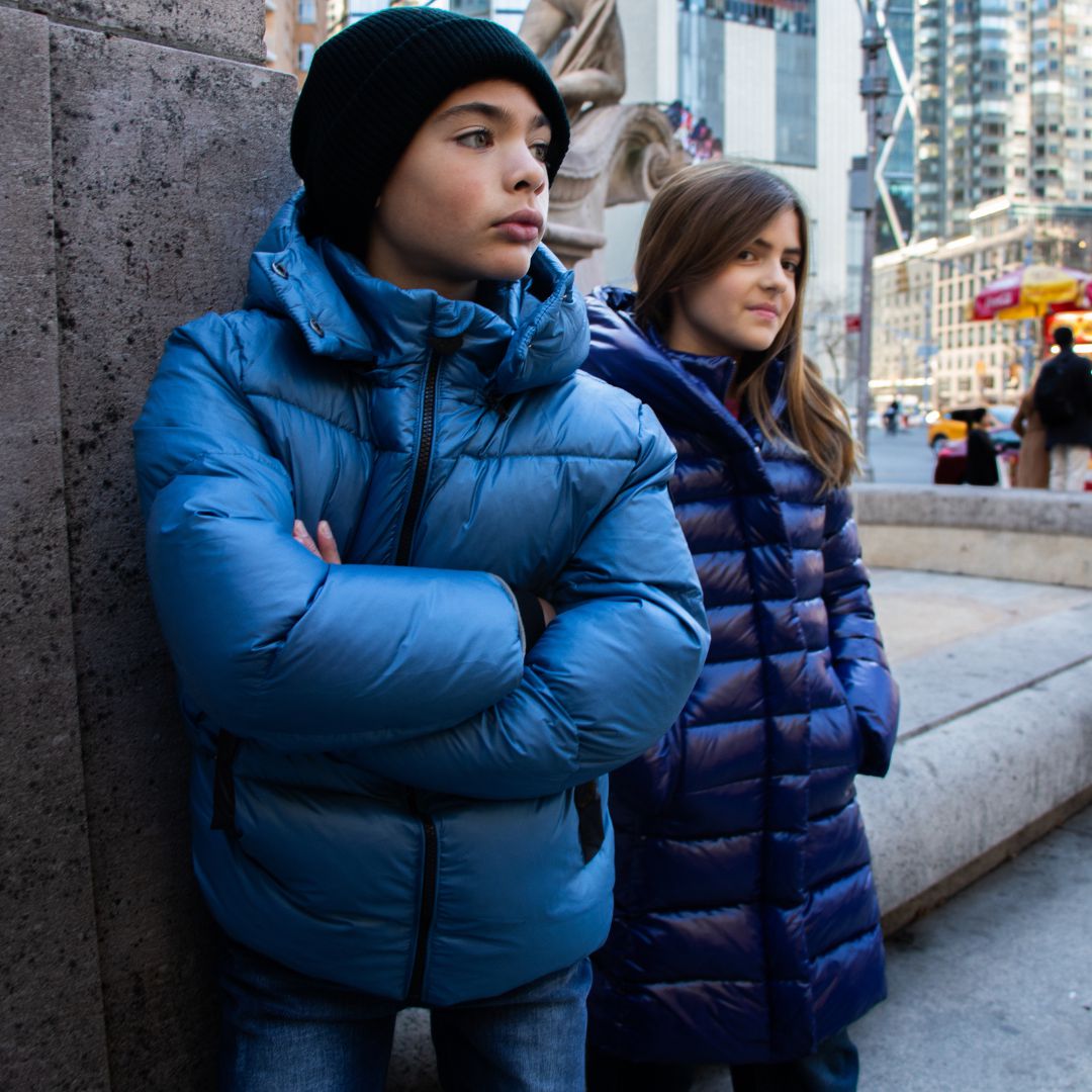 Appaman Best Quality Kids Clothing Boys Outerwear Park Ave Puffer | Light Blue