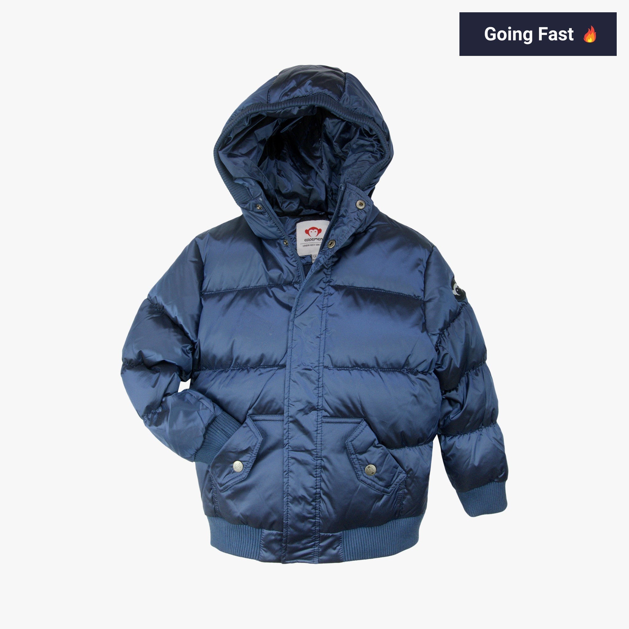 Appaman Best Quality Kids Clothing Boys Outerwear Puffy Coat | Navy Blue