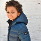 Appaman Best Quality Kids Clothing boys outerwear Reversible Puffer | Blue Wave