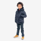 Appaman Best Quality Kids Clothing boys outerwear Summit Puffer | Black Graff