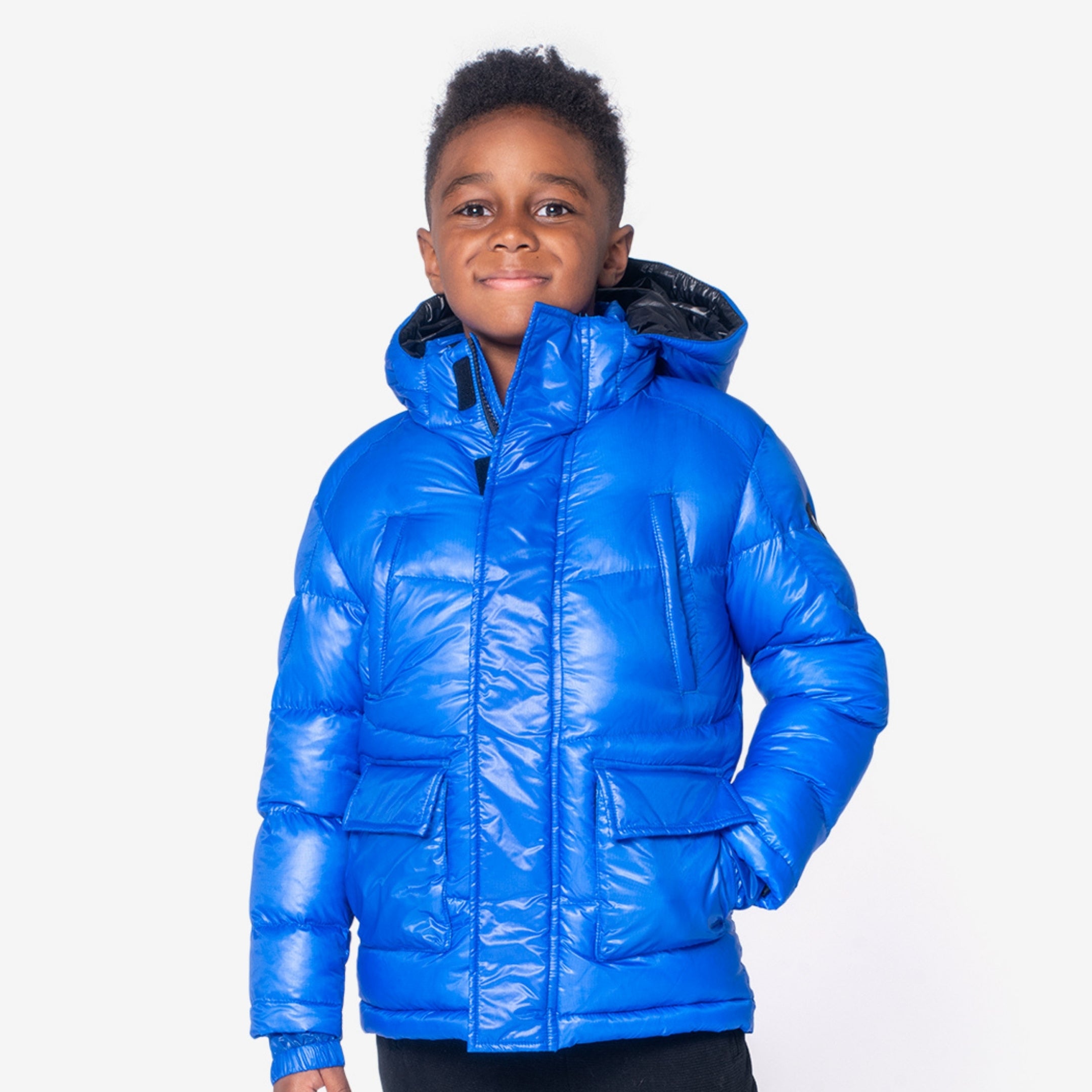 Summit Puffer Coat Reflex Blue