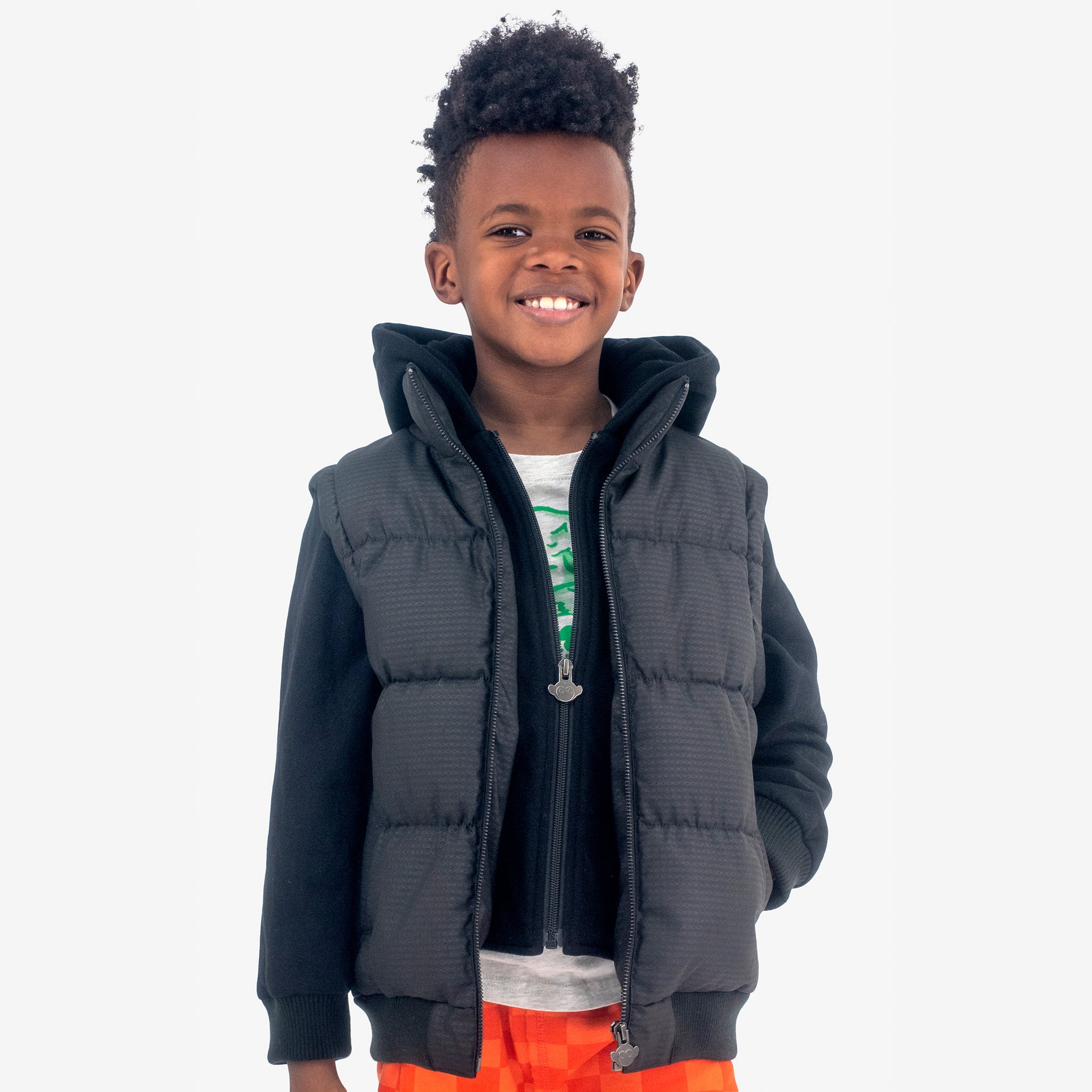 Appaman Best Quality Kids Clothing Boys Outerwear Turnstile Jacket | Black Steel