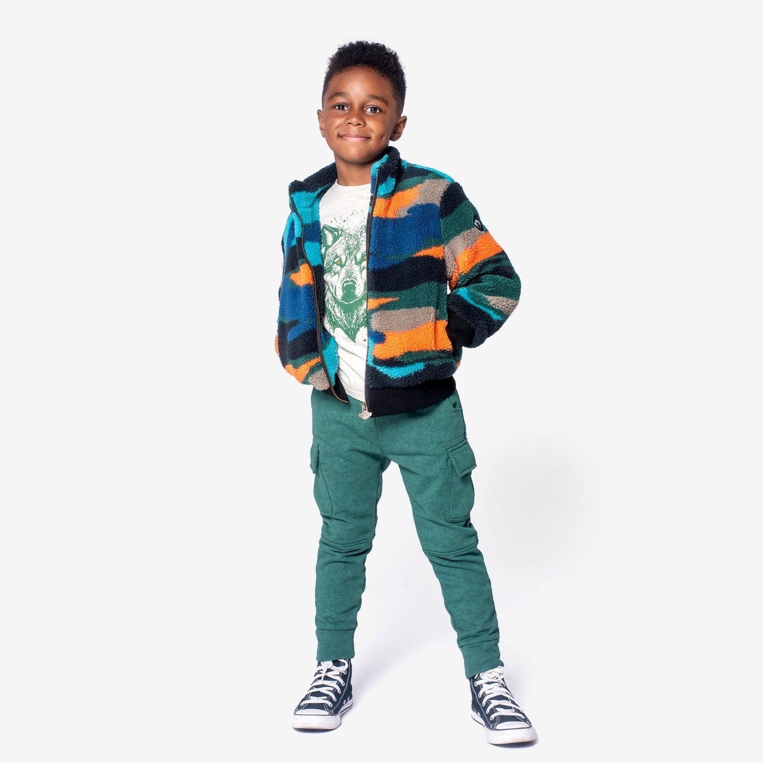 Appaman Best Quality Kids Clothing Boys Outerwear Woodland Jacket | Autumn Sunset