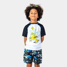 Appaman Best Quality Kids Clothing Boys Swim Rash Guard | Lemons