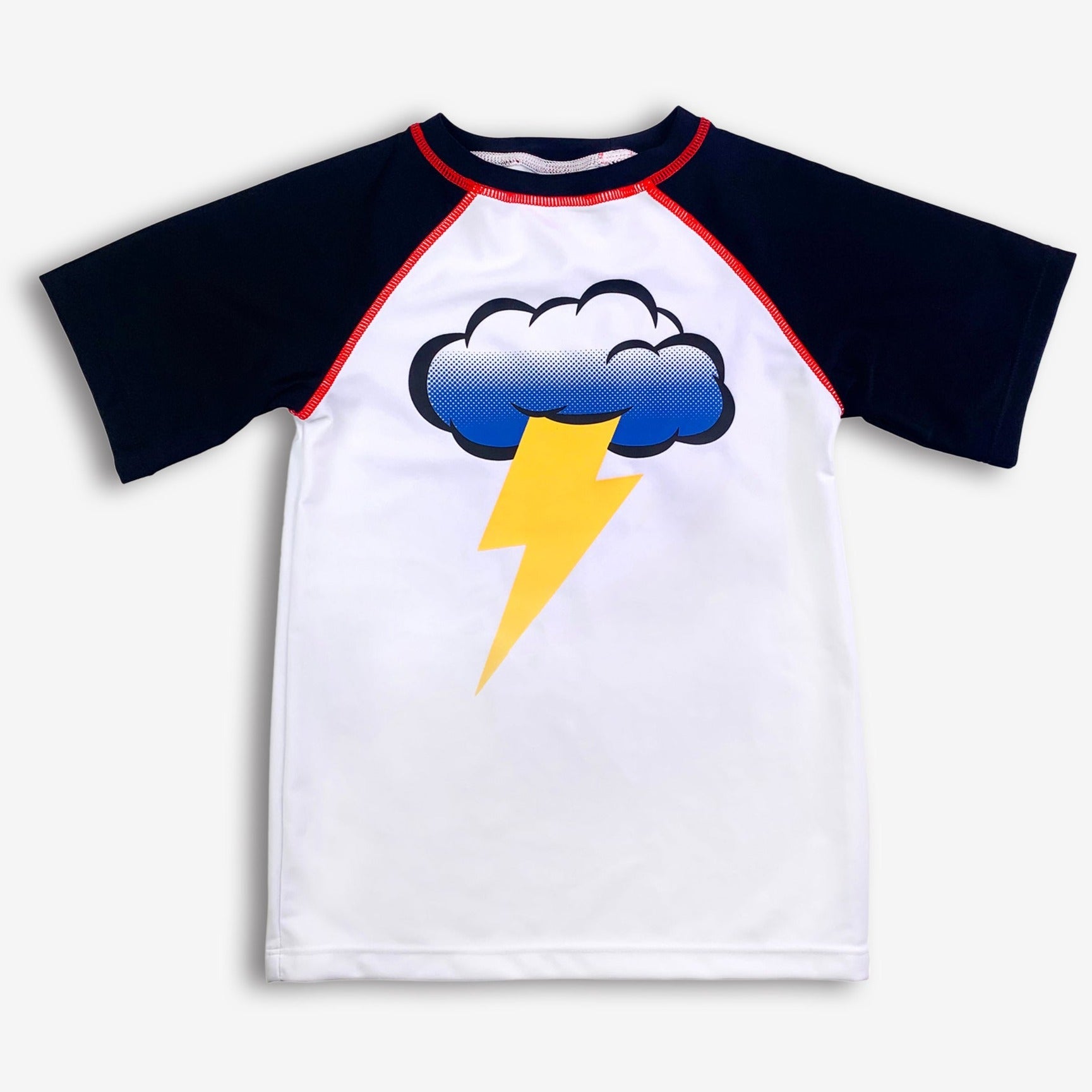 Appaman Best Quality Kids Clothing Boys Swim Rash Guard | Storm Cloud