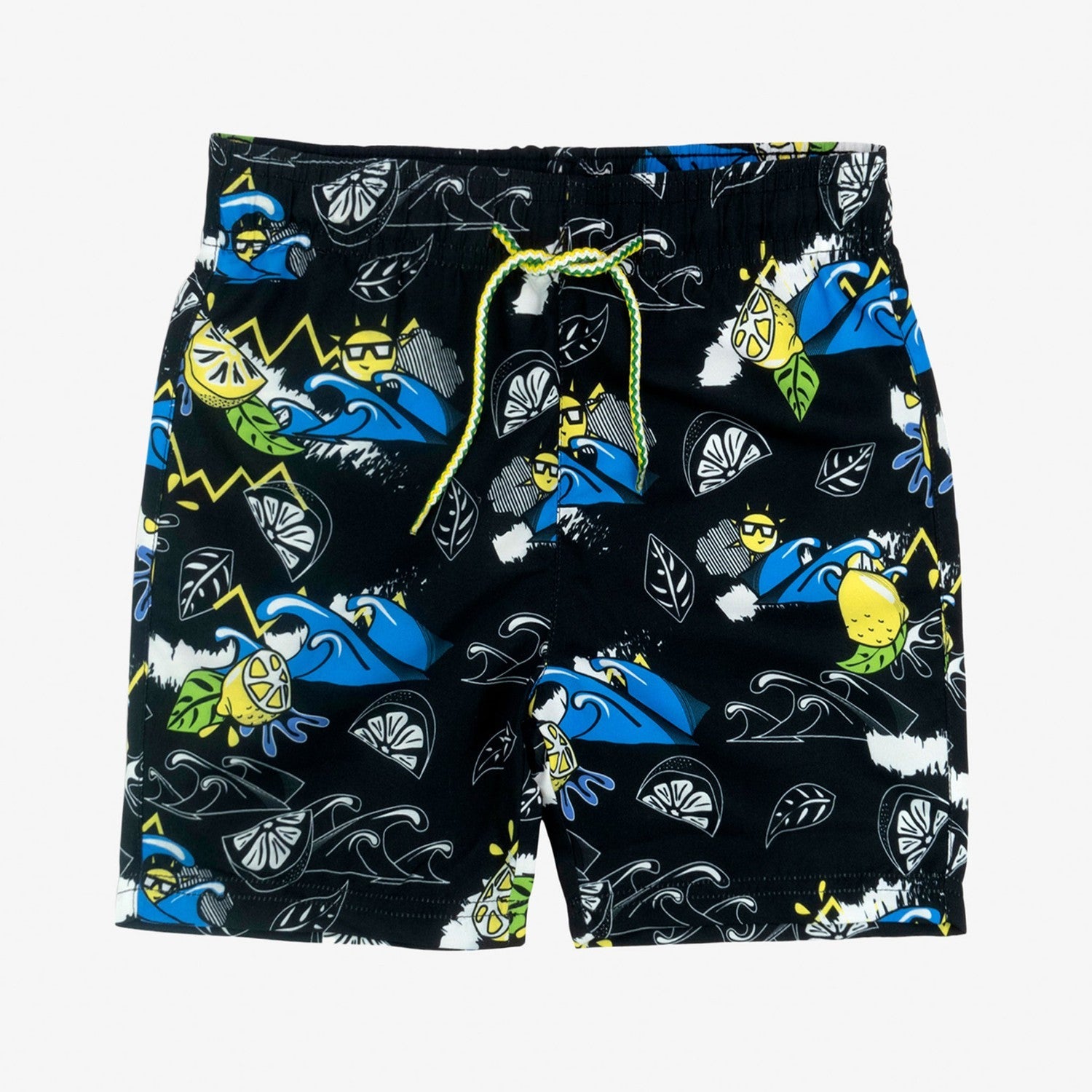 Appaman Best Quality Kids Clothing Boys Swim Swim Trunks | Lemon Chill