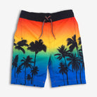 Appaman Best Quality Kids Clothing Boys Swim Swim Trunks | Ombre Palms