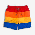 Appaman Best Quality Kids Clothing Boys Swim Swim Trunks | Retro Stripes