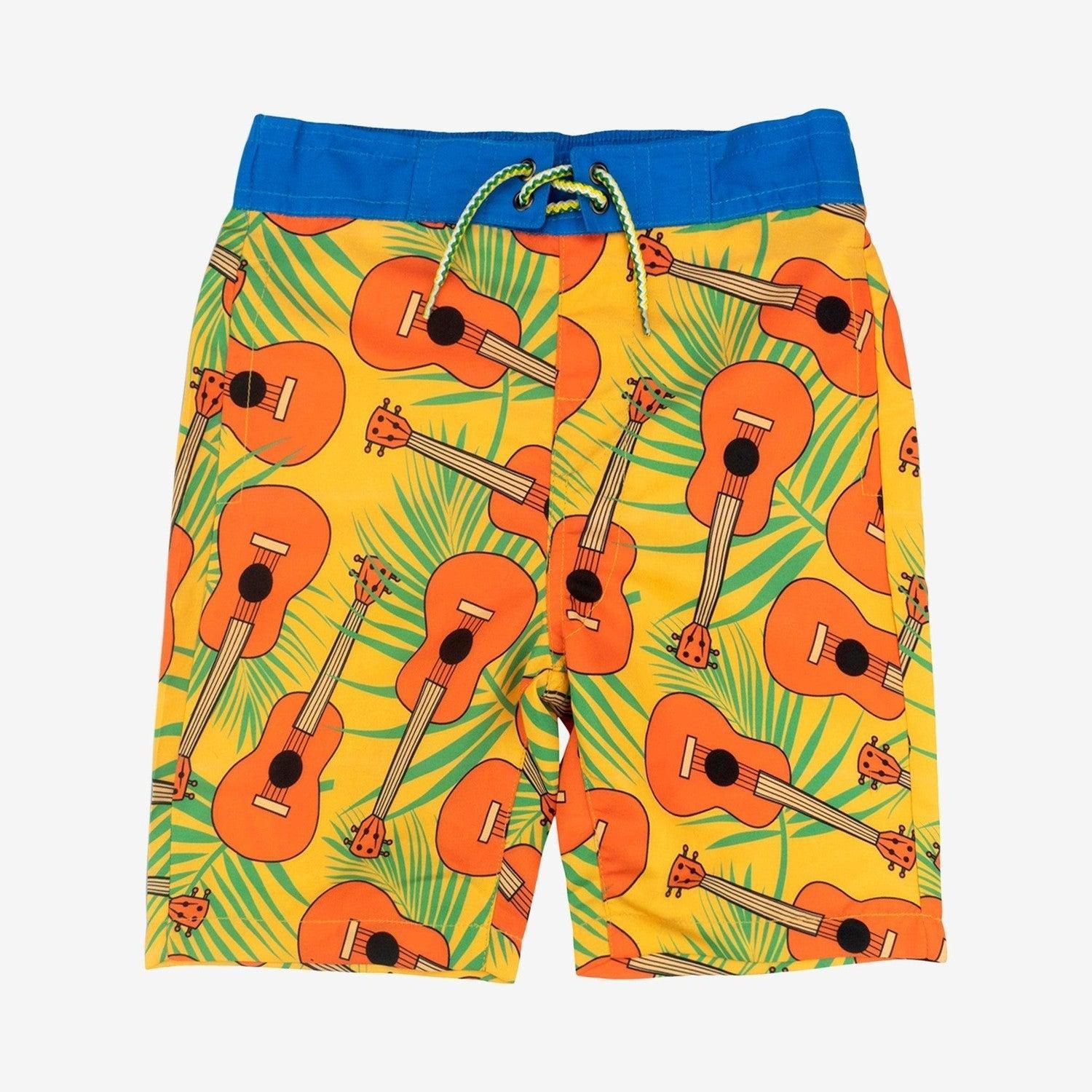 Boy swim trunks and rash guard deals