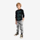 Appaman Best Quality Kids Clothing Boys Tops Boombox Graphic Tee | Black