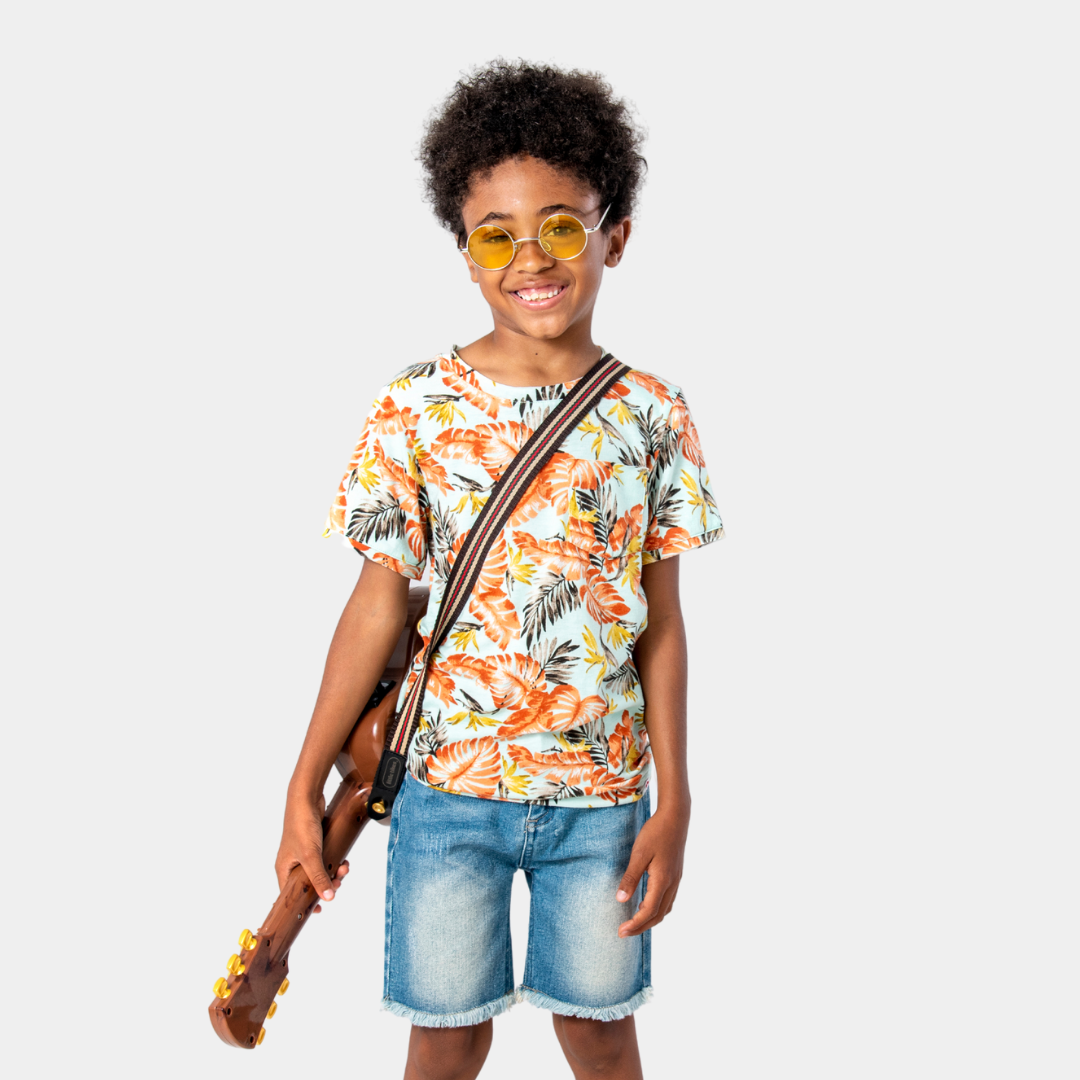 Appaman Best Quality Kids Clothing boys tops Concert Tee | Tropics