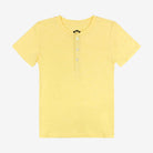 Appaman Best Quality Kids Clothing Boys Tops Day Party Henley | Pale Yellow