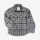 Appaman Best Quality Kids Clothing Boys Tops Flannel Shirt | Greige Plaid