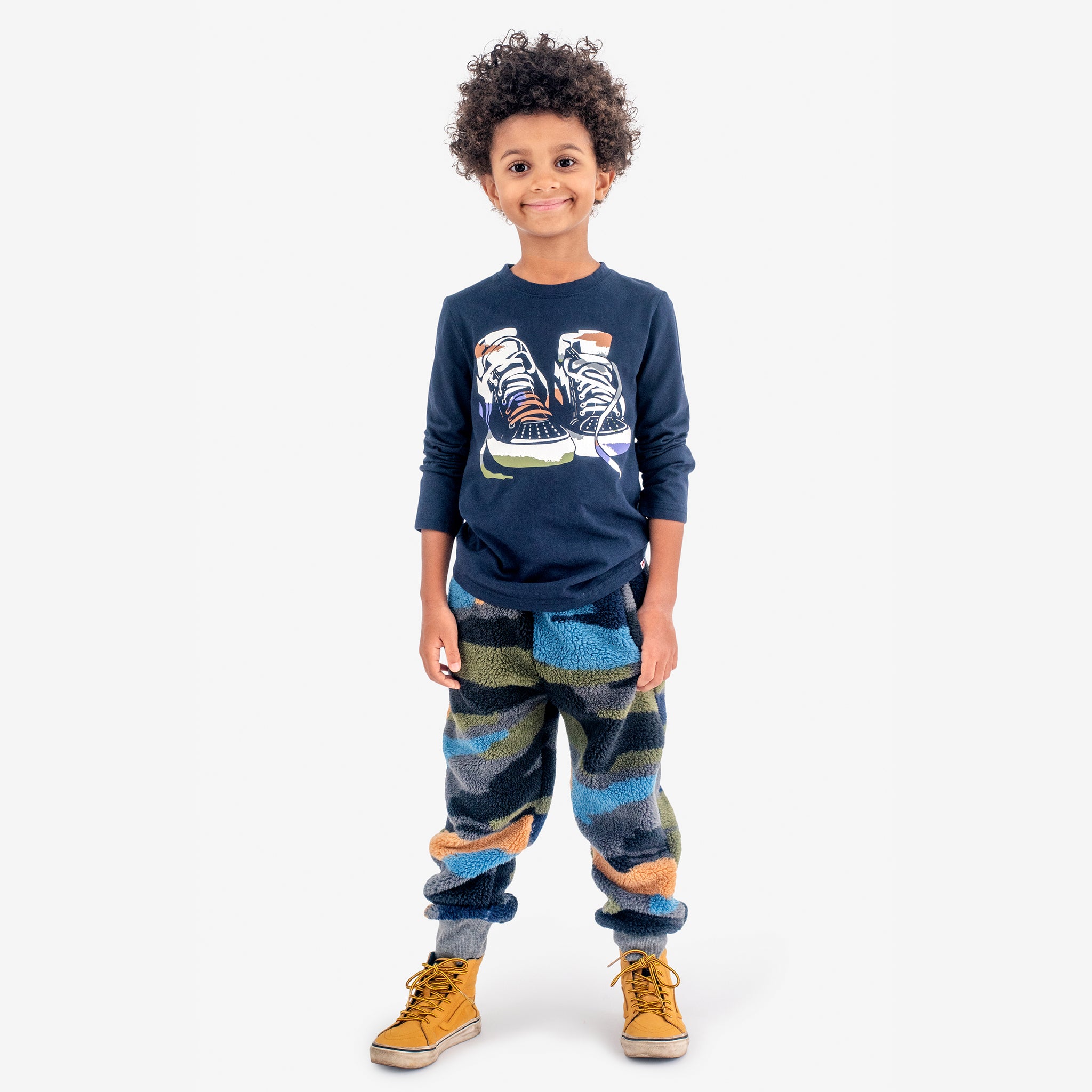 Appaman Best Quality Kids Clothing Boys Tops Graphic Long Sleeve Tee | Sneaker Game