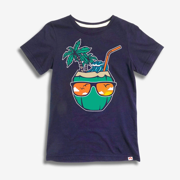 Appaman Best Quality Kids Clothing boys tops Graphic Tee | Coconut Cool