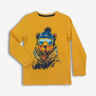 Appaman Best Quality Kids Clothing Boys Tops Graphic Tee | Ski Bear