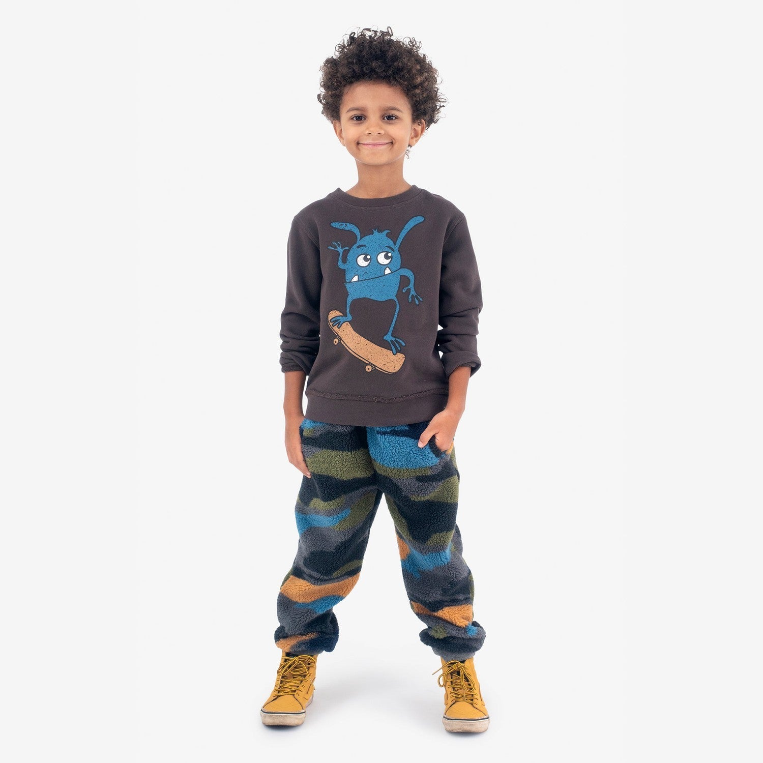 Appaman Best Quality Kids Clothing Boys Tops Highland Sweatshirt | Skate Monster