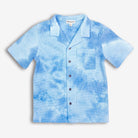 Appaman Best Quality Kids Clothing Boys Tops Resort Shirt | Blue Tie Dye