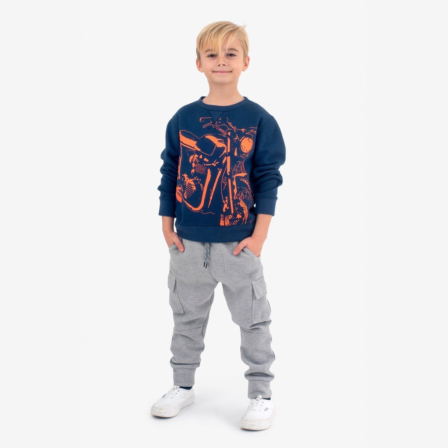 Appaman Best Quality Kids Clothing Boys Tops Revel Crewneck | Retro Racer