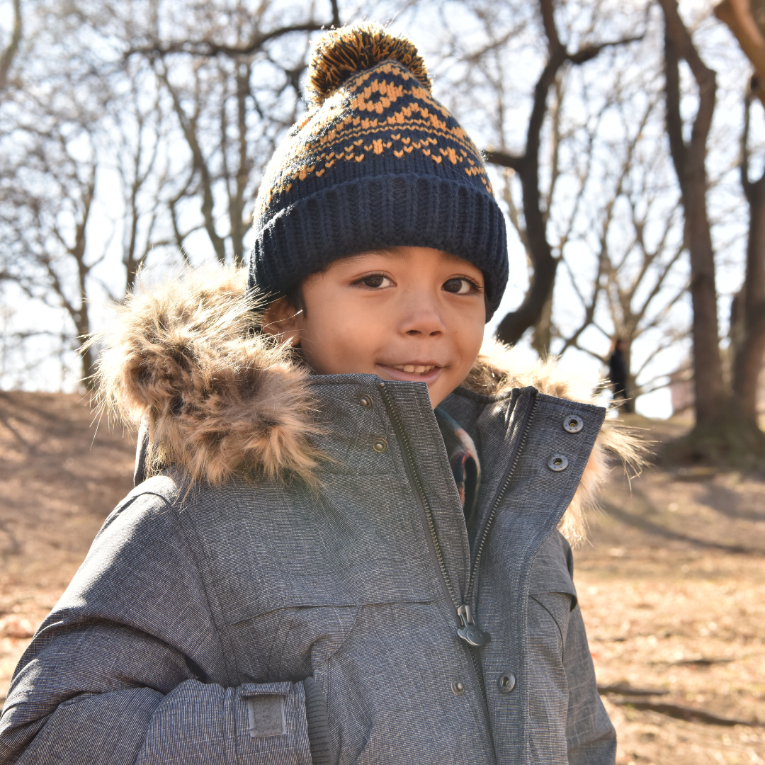 Appaman Best Quality Kids Clothing Boys Winter Hats Bush Hat | Navy Blue