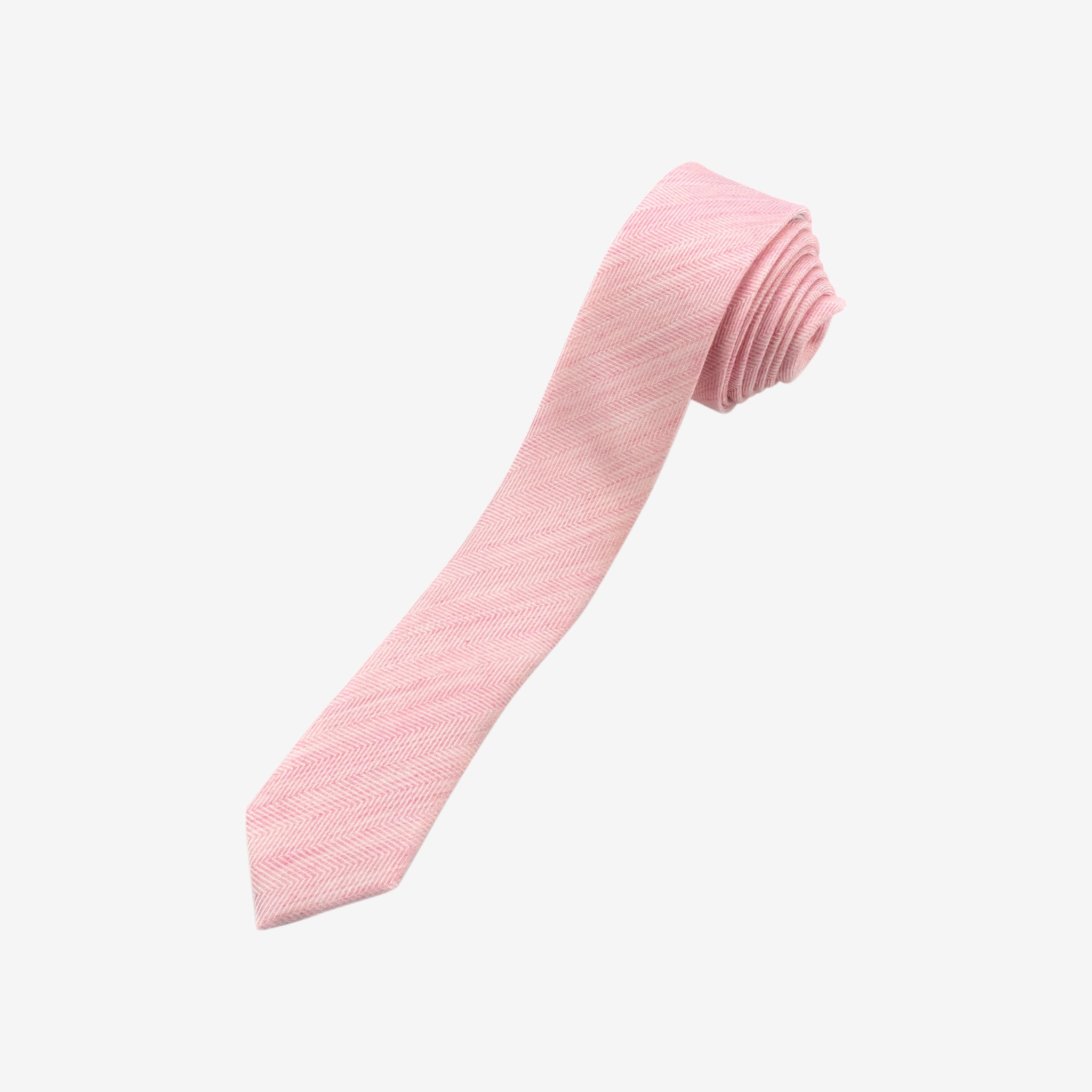 Appaman Best Quality Kids Clothing Fine Tailoring Accessories Tie | Pink Herringbone