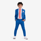 Appaman Best Quality Kids Clothing Fine Tailoring Bottoms Stretchy Suit Pants | Nautical Blue