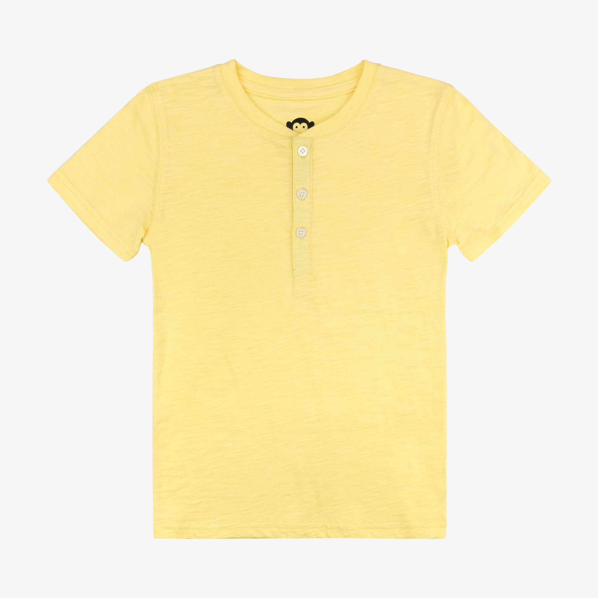 Appaman Best Quality Kids Clothing Fine Tailoring Casual Tops Day Party Henley | Pale Yellow