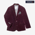 Appaman Best Quality Kids Clothing Fine Tailoring Jacket Suit Blazer | Merlot Velvet