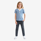 Appaman Best Quality Kids Clothing Fine Tailoring Permanent Everyday Stretch | Dark Grey