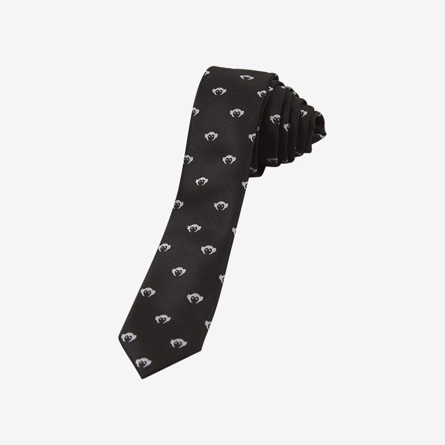 Appaman Best Quality Kids Clothing Fine Tailoring Permanent Logo Tie | Black Logo