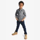 Appaman Best Quality Kids Clothing Fine Tailoring Permanent Skinny Twill Pant | Galaxy